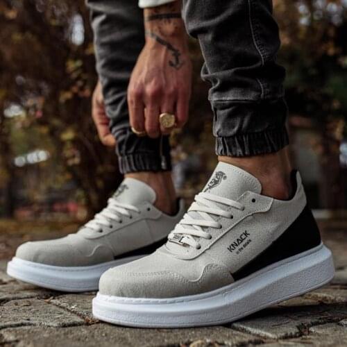 Knack High Sole Daily Suede Men Shoes 040 Stone Street Fashion Spring Summer New Season Cool Comfortable