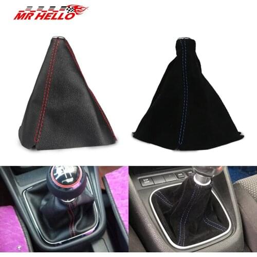 Mrhello 2018 Universal Car Gear Head Dust Cover Vehicle PVC Gear Shift Knob Boot Car-styling Black