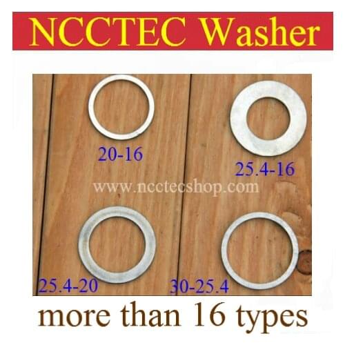 NCCTEC steel/copper washer for wooden aluminum saw blade cutting disc FREE shipping | more than 16 types