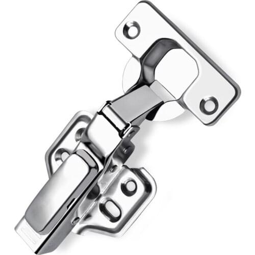 Stainless Steel Cabinet Hinge Door Hydraulic Hinge Damper Buffer Soft Close Insert Embed For Cabinet Cupboard Furniture Hardware