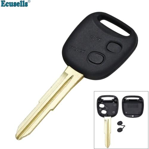2 Buttons Replacement Remote Key Shell Case Cover Fob for Daihatsu Charade Cuore Esse Materia Mira Sirion Terios