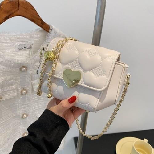 Messenger Female Womens Bag Chain Soft New Fashion Designer Korean Solid Color Simple Quality Crossbody Bags For Women Shoulder