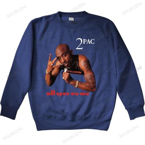 Men sweatshirt spring Vintage 2Pac All Eyez On Me Death Row Records unisex sweatshirt men top
