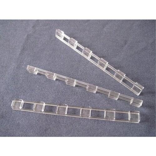 #VGZL-10 High quality 5050 Led Lens, Conjoined lens, Size: 109X10X4.1mm, Angle: 180 deg, Clean Surface, PMMA materials