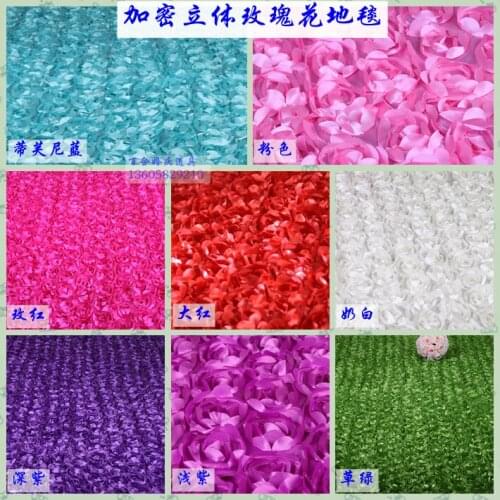 2017 wedding aisle carpet wedding rose carpet 10meter/lot