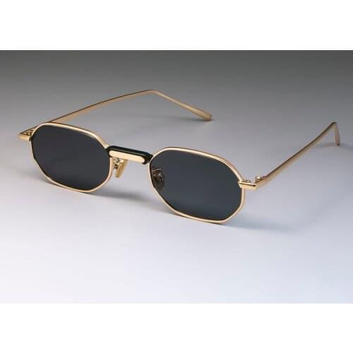 49011 Small Frame Steam Punk Sunglasses Metal Men Women Retro Fashion Shades UV400 Vintage Glasses
