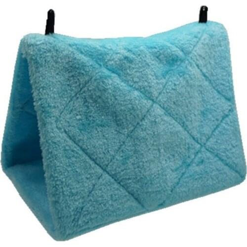 Flannel Keep Warm In Winter Hammock Cages Bed Bird Nest for Small Pet Birds Parrot Guinea Pig Hamster Squirrel Ferret