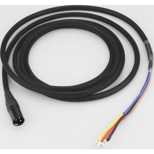 New Audiocrast 3 Wire Sub Speaker Cable 3PIN Male XLR to Spade end Sub cable