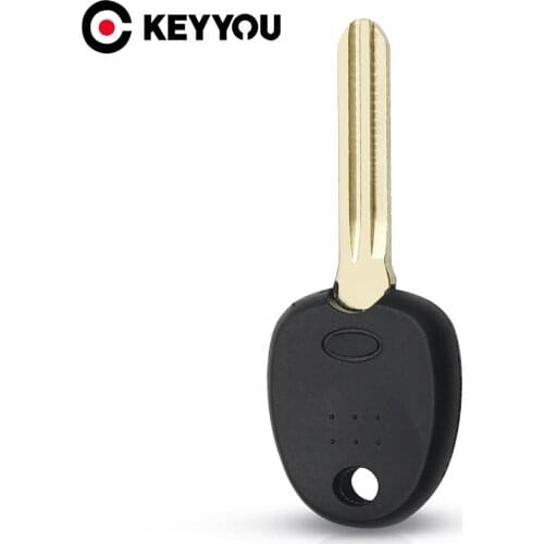 KEYYOU 10X For HYUNDAI Coupe Tucson Elantra Accent Santa Fe i10 Key Right Key Blade Transponder Chip Key Shell Case