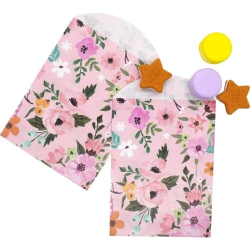 Kraft Paper Biscuit Candy Bags Gift Packing Pouch Birthday Party Decoration Dessert Candy Bar Bag Snack Cookie Bag