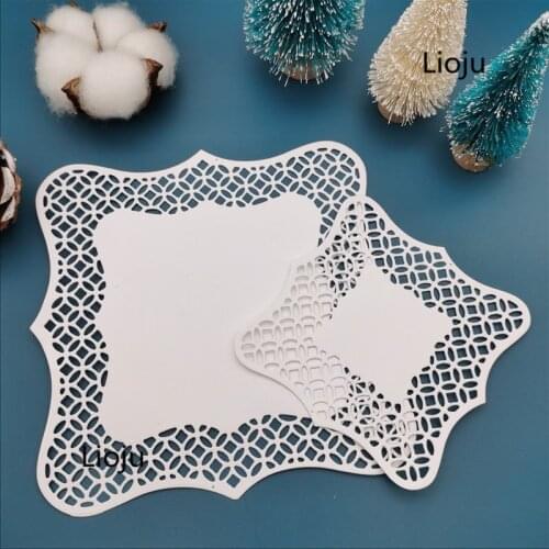 Square gridding layered cutting dies scrapbooking embossing folder photo album Decorative Embossing DIY Paper Cards