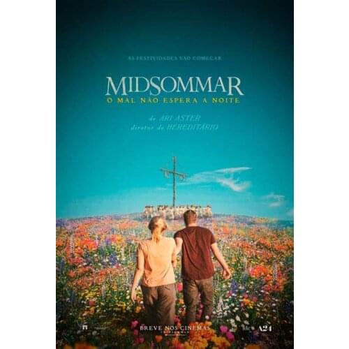 Lot style Choose MIDSOMMAR HORROR Movie Art Not War Bar Art print Silk poster Home Wall Decor