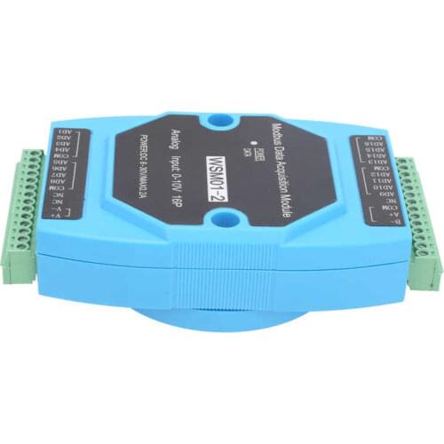 Voltage Acquisition Module Data Collector Logger 16AD 0-10V Analog Quantity Input WSM01-2