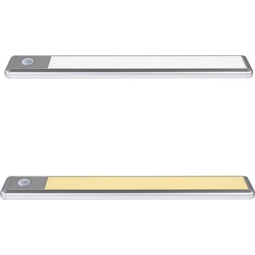 Motion Sensor Light Rechargeable Under Cabinet Lighting Wireless Magnetic Stick-on Portable LED Light for Kitchen