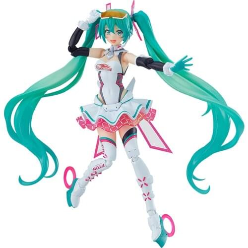 Pre-Sale Hatsune Racing Tone Anime Figure Collectible Model Toys Desktop Decoration Miku Cartoon Figures Pvc Model Toy