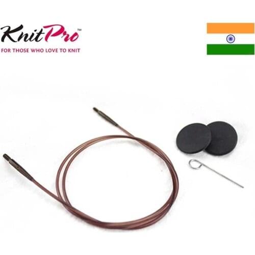 KnitPro Ginger Brown Interchangeable Knitting Needle Cable