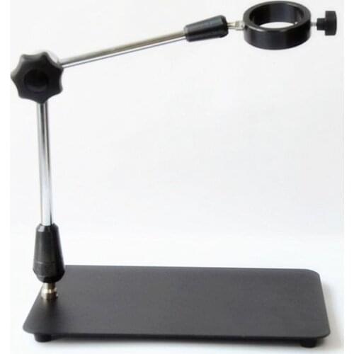 Universal 50mm Mounting Adjustable Mechanical Arm Monocular Microscope Stand Holder Boom Mount