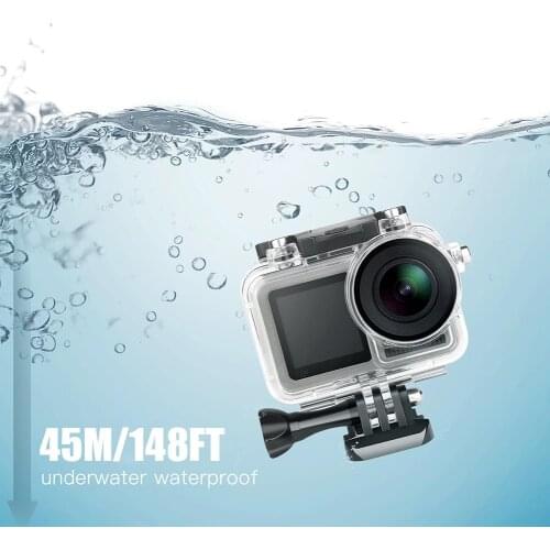 Underwater Waterproof Case ForDJI Osmo Action Camera Diving Protective Housing Shell ForDJI Osmo Sports Camera Accessory