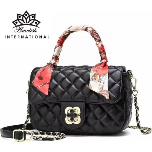 AMELISH Purses and Handbags for Women 2021 Designer Luxury Scarves Messenger Bags Youth Girls Student Crossbody Shoulder Bag