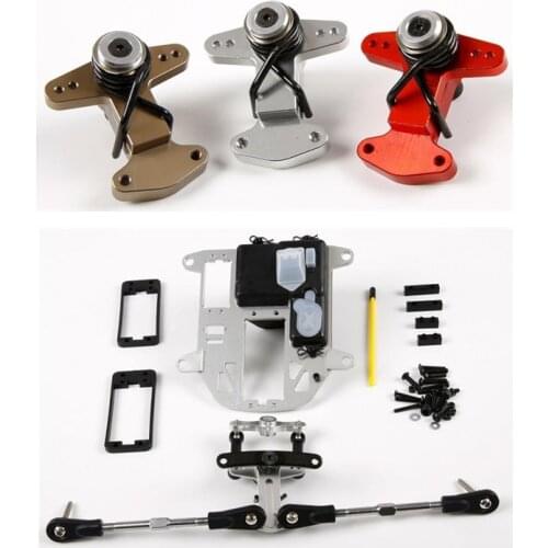 1/5 Buggy Cars Frame Symmetrical Steering Buffer Part For Radio Control Toys Hpi Racing Rofun KM Baja 5B 5T Rc Car Model