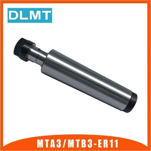 1pcs MTB3 ER11A M12 collet chuck handle Morse Taper Milling Chuck handle MTA3 ER11