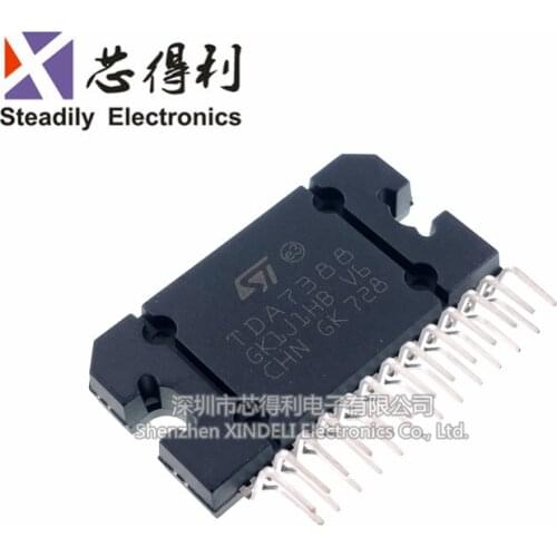 10pcs/lot New Tda7388 Zip25 Car Amplifier Audio High-Power Amplifier IC Four-Channel Output