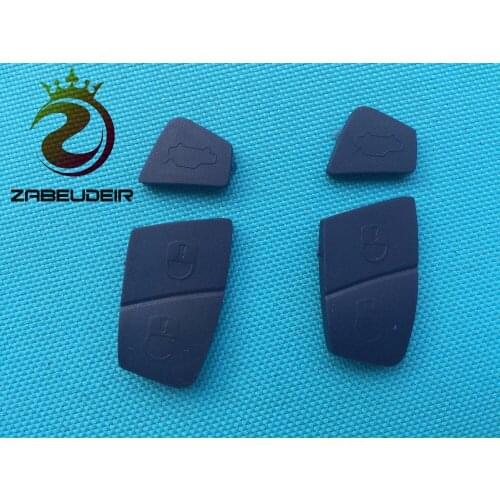 100Pcs/Lot Of New Replacement Rubber Pad Blue Color For Fiat Punto Stilo Idea 3 Button Remote Key Shell Blank Car Accessories