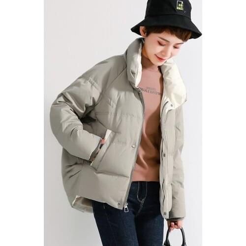 90% white duck down, winter coat, womens warm down jacket large size, korean short jackets 2020 wcxm119 yy1528