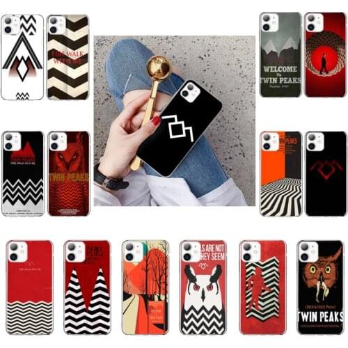 Welcome To Twin Peaks Phone Case For iPhone 12 11Pro XS MAX XR 7 8 6 Plus 5 5S SE 12 mini SE2
