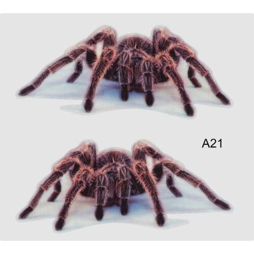 LEEPEE Spider Lizard Scorpions Bumper Retrofit Stickers Exterior Accessories Simulation Animals Sticker 3D Car Sticker