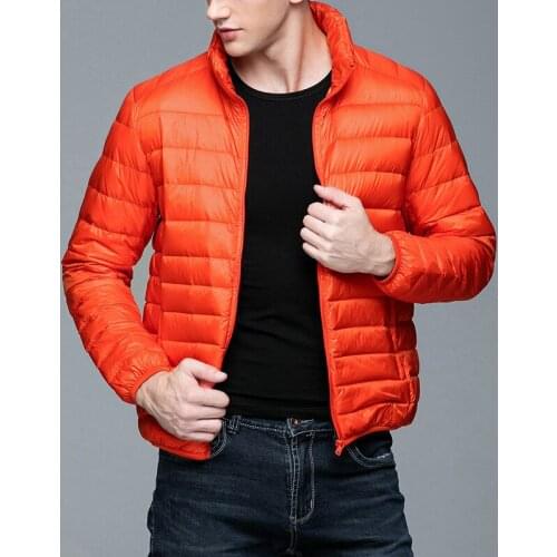 MRMT 2021 Brand Autumn Winter New Mens Jackets Light Down Short Collar Young for Male Light Down Feather Coat Clothing