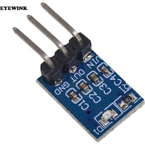 10pcs/lot DC 5V to 3.3V Step-Down Power Supply Module AMS1117-3.3 LDO 800MA