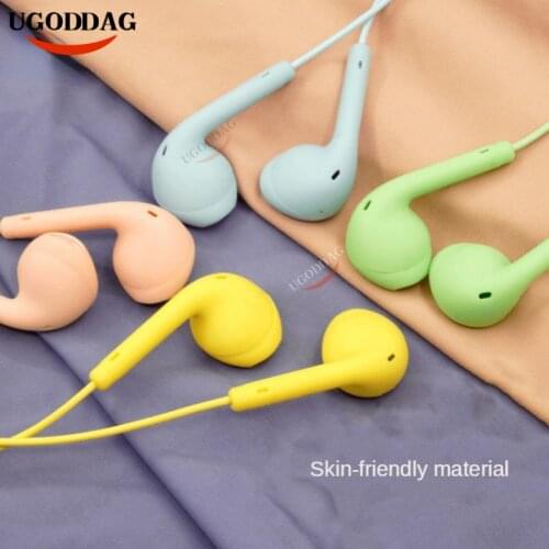 Headphones wired in ear headphones noise canceling headphone ear buds For mobile phone Huawei Xiaomi Apple 3.5mm plug earplugs