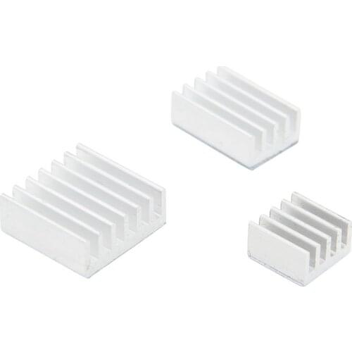 Raspberry Pi 4 Heatsink 3pcs Raspberry Pi 4B Aluminum Heatsink Cooling Radiator for Raspberry Pi 4 Model B