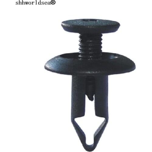 Shhworldsea 100pcs car clip and fastener Wheel cover fender card buckle for european cars for MITSUBISHI# MR215510