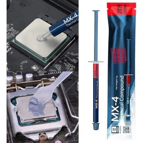 MX4 2g Thermal Compound Processor CPU Cooler Cooling Fan Thermal Grease VGA Compound Heatsink Plaster Thermal Paste Dropship