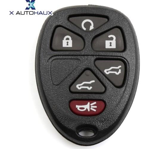 X AUTOHAUX OUC60270 Key Fob Remote Shell Replacement for Chevrolet Suburban Tahoe Traverse for GMC Yukon For Cadillac Escalade