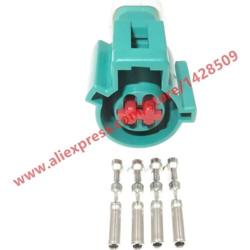 10 Sets 4 Pin Female Electrical Wire Connector Auto Sealed Waterproof Plug With Terminals