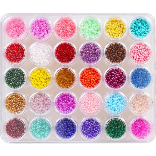1 Box Caviar Beads Crystal Tiny Rhinestones 3d Micro Bead Bouillon Crystal AB Glass Caviar Beads Glitter Rhinestones