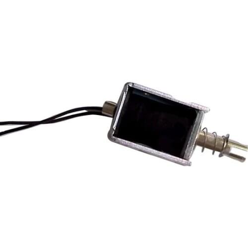 1pc solenoid HIO-E0837S-06A09 slotted punching push solenoid electric cabinet door lock