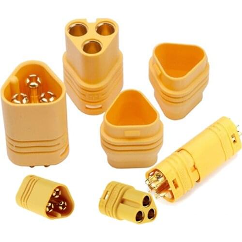 10 Pairs Amass MT60 3.5mm Motor Plug Connector Set for RC Multicopter Quadcopter Airplane