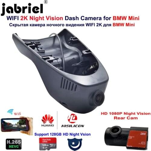 2K 1080P Night Vision Car Dvr Dash Cam for BMW MINI Countryman CLUBMAN F56 F55 F54 F57 F60 2018 2020 JCW F54 F56 F57 2015 2020