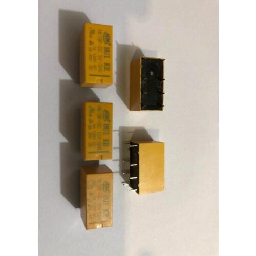 5pcs Coil DPDT 8 Pin 2NO 2NC Mini Power Relays PCB Type HUI KE HK19F HK19F-DC5V-SHG HK19F-DC12V-SHG HK19F-DC24V-SHG