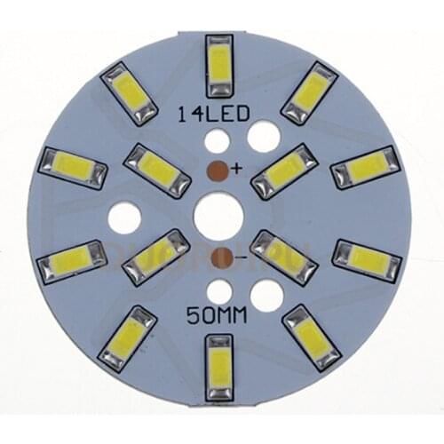 7W SMD 5730 LED cob chip module Lamp panel(plate) Warm 3000k/White 6000k 700-840LM bulbs/spotlights Free shipping 10pcs
