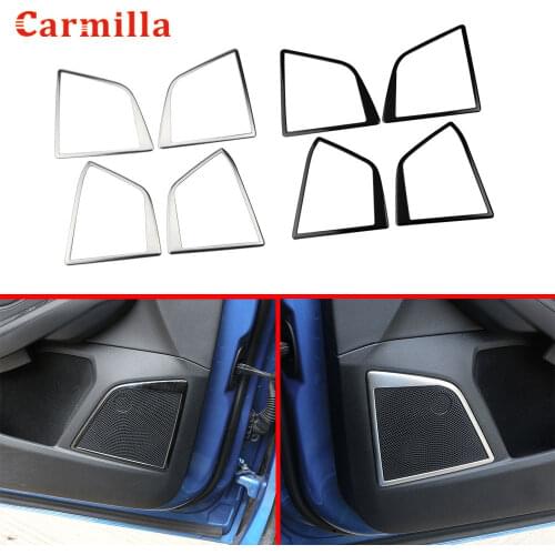 Accessories for Ford Focus 4 MK4 Focus 2015 2016 2017 2018 Interior Door Stereo Speaker Audio Ring Cover Sound Frame Trim