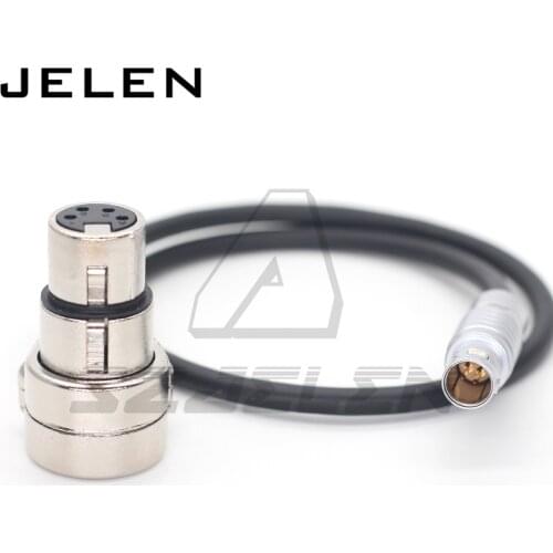 ARRI trinity CAM Pwr 4 pin to XLR 4 pin female for Sony f55 power cable