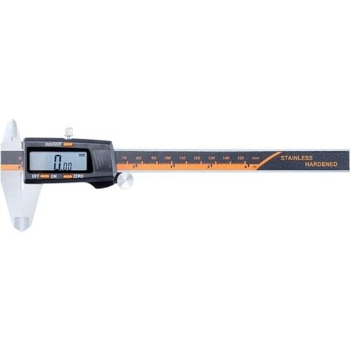 CNC Caliper LCD Digital Vernier Calipers 150mm Electronic Measuring Stainless Steel Retail