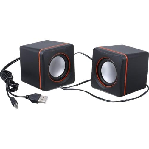 For Laptop/MP3/Smartphones Music Speaker Desktop Speaker Mini Music Speaker with 3.5mm JackFashion Look