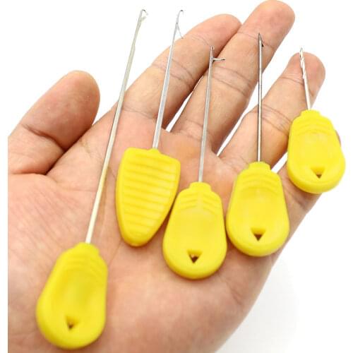 3PCS Carp Fishing Tools Rigging Baiting Needles Threading Bait Accessories Fishing Lure Tool Kit Boillie Needle Fishing Tackle