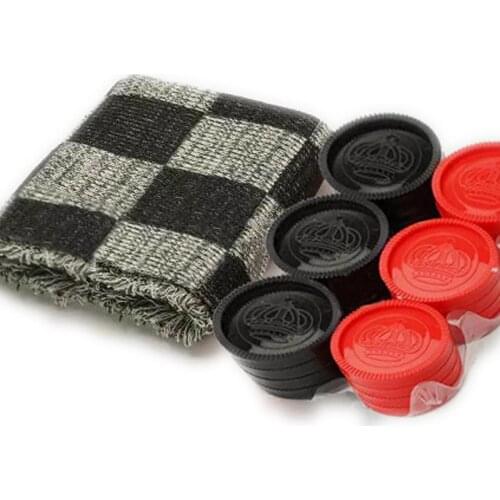 New Foreign Trade Carpet Chess Three-in-one Checkers Board Game Indoor and Outdoor Checkers Game Carpet